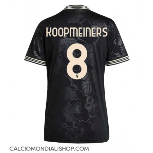 Maglie da calcio Juventus Teun Koopmeiners #8 Terza Maglia Femminile 2025-26 Manica Corta